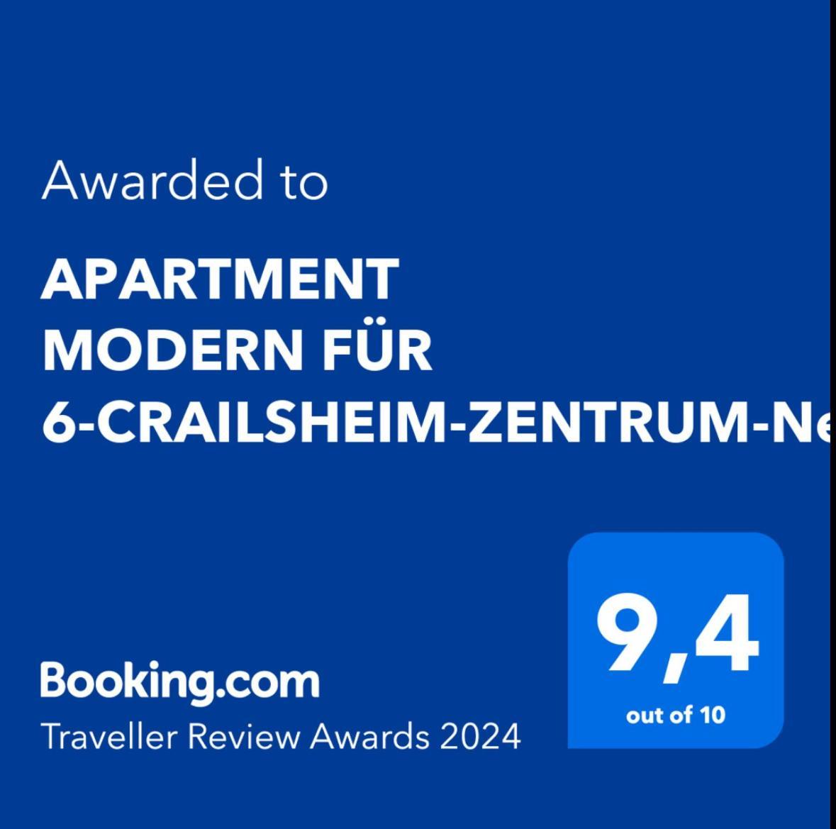 Apartment Fuer 6 Crailsheim Zentrum Netflix 300 Mbit Wlan Exterior foto